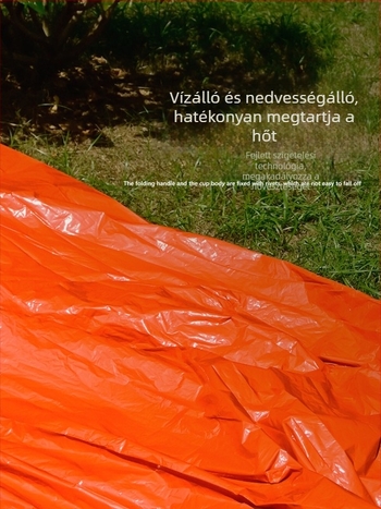 Elsősegélyes hálózsák – PE bélés, PE anyag, borítékos kialakítás, 128 g, felnőtteknek