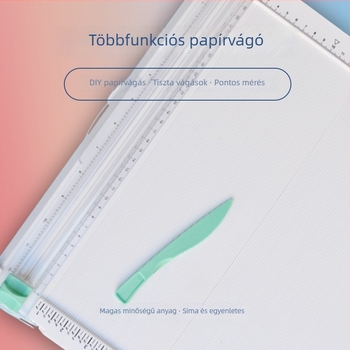 A4 papírvágó, csúszó típus, modell 861, ABS anyag, vágóeszköz