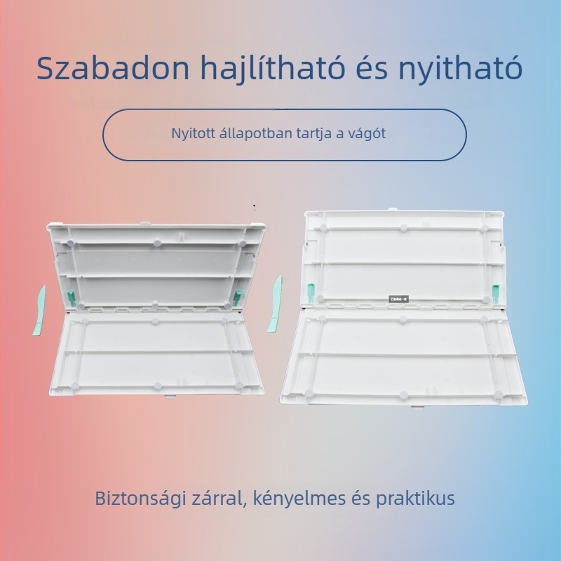 A4 papírvágó, csúszó típus, modell 861, ABS anyag, vágóeszköz