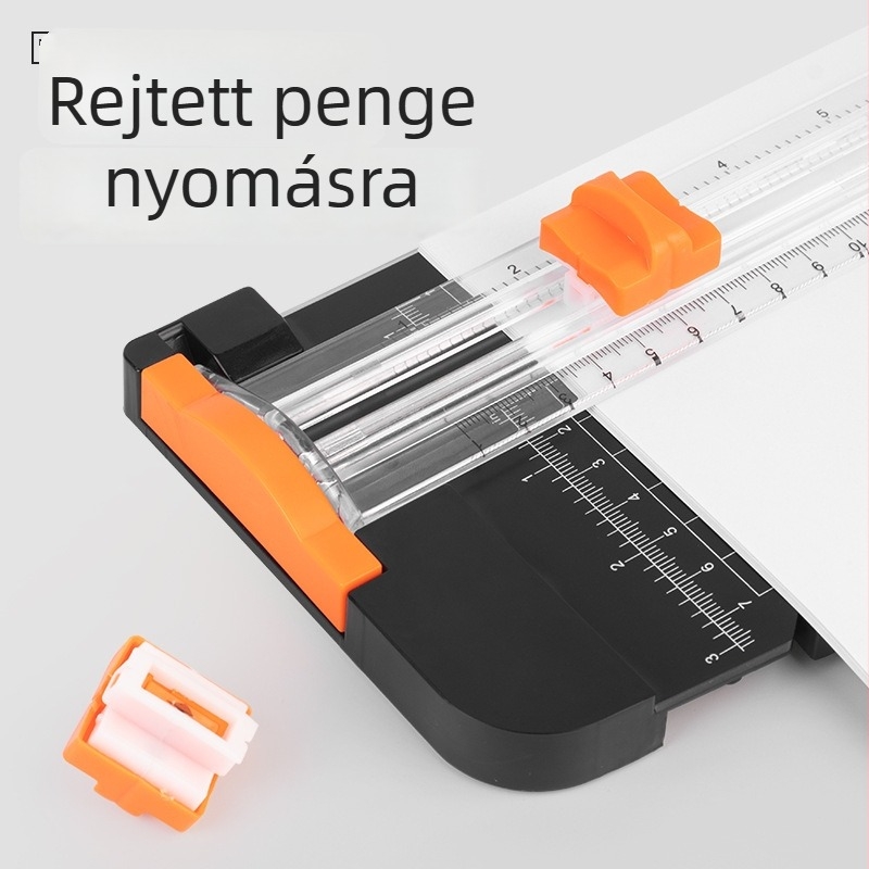 ZEQUAN papírvágó, műanyag, csúszó vágó típus, modell A3+