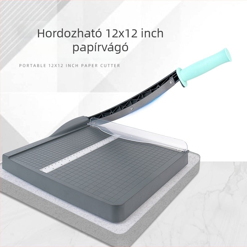 ZEQUAN Kézi giljotinnal papírvágó, műanyag, 1,25 kg