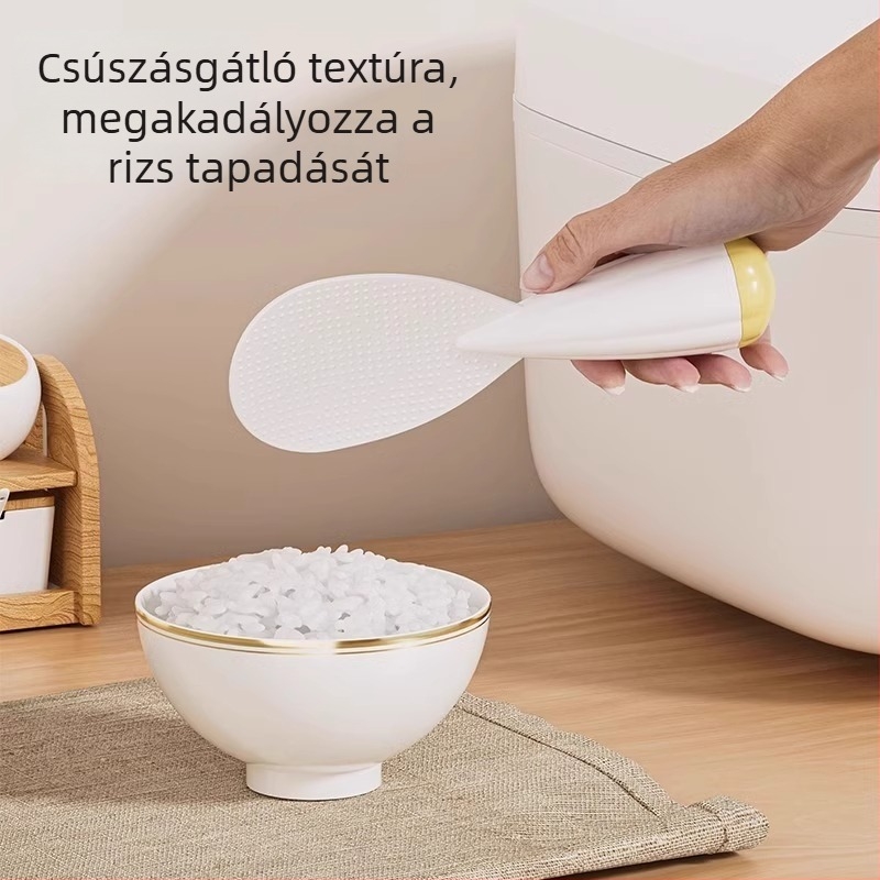 Rizskanál – Mingtong, PP anyag, modern egyszerűség, fényes felület, felnőtt használatra