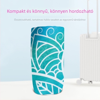 Hengfeng jóga törölköző, modell 001, tömeg 550 g, anyag: szuperfin rost