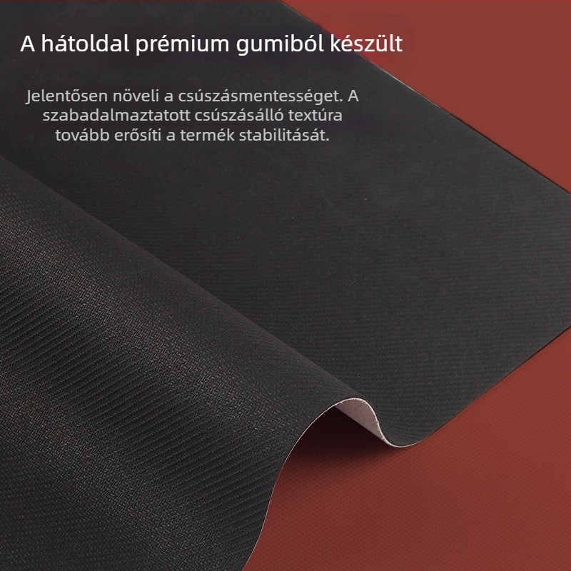 Velúr gumiból készült jóga matrac, 1,5 mm vastagság, 23 súly, összecsukható, csúszásmentes