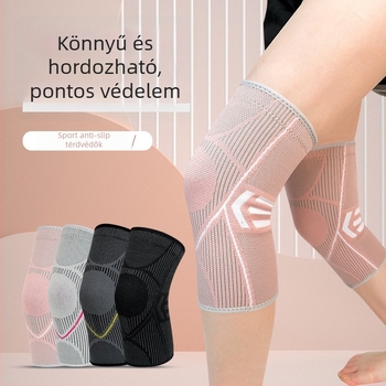 Térdvédők sporthoz - Nailon, Nagy rugalmasság, Csúszásmentes, Légáteresztő, Izzadságot felszívó