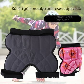 Gyerekeknek roller skating csípővédők – szivacs anyag, modell tb-0828, csuklóvédelem