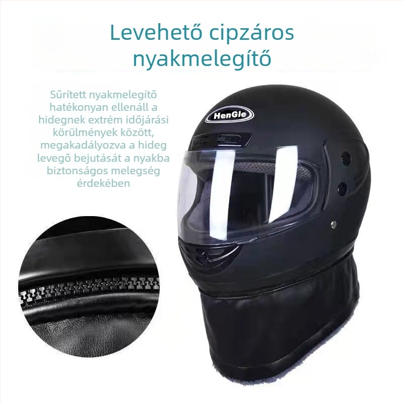 Hengle polipropilén teljes arcú sisak elektromos járművekhez – mindennapi közlekedésre