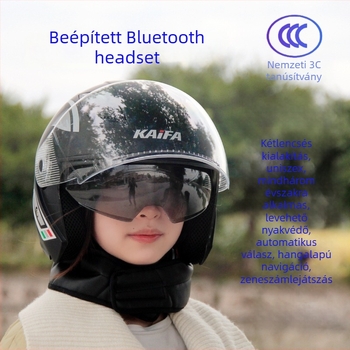 Elektromos autó sisak, ABS, 3/4 stílus, 3C tanúsítvány, univerzális minden évszakhoz