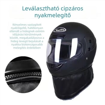 Hengle polipropilén teljes arcú sisak felnőtteknek elektromos rollerhez