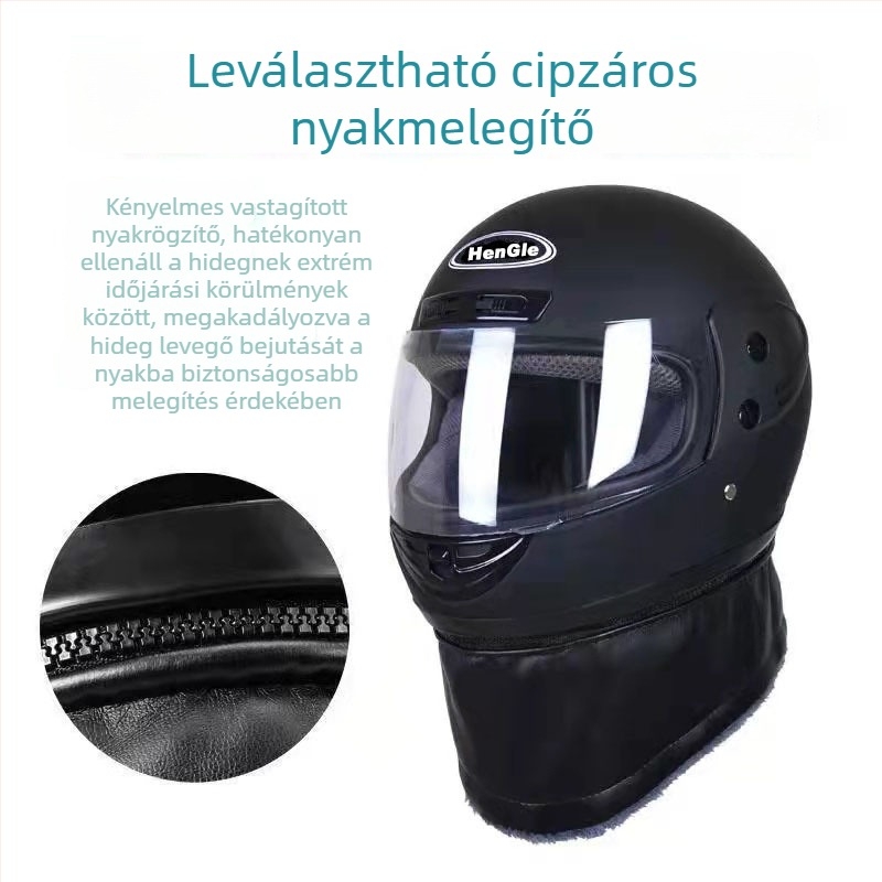 Hengle polipropilén teljes arcú sisak felnőtteknek elektromos rollerhez