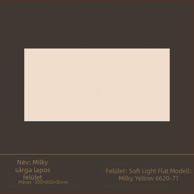 Üvegezett falicsempe belső terekhez, lágy fényű felülettel, csendes szél stílusú porcelán csempe, modell 6620-72