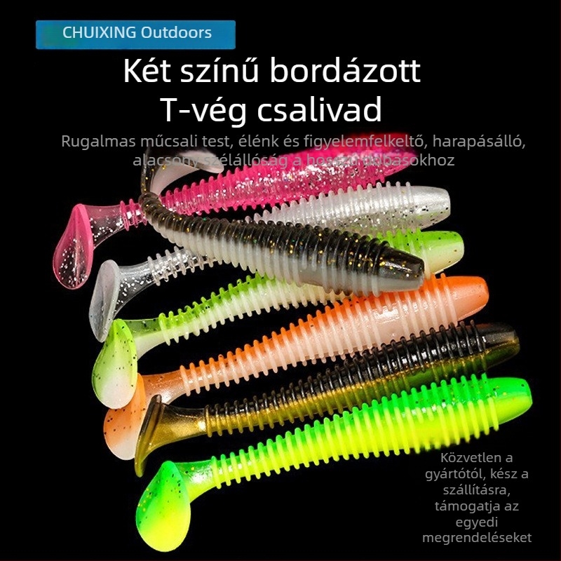 Vertical Star puha csali T-farkú, mesterséges/biomimikus csali