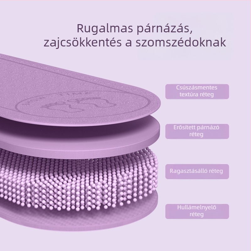 Jógaszőnyeg – TPE, 8 mm vastagság, 620 g, több méretben, testreszabás elérhető