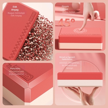 Magas sűrűségű EVA jóga blokk kezdőknek és táncnak – csúszásmentes, kopásálló