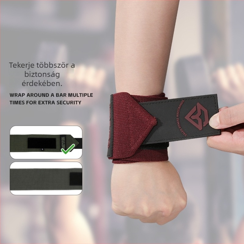 Edzéshez való ujjtámasz és csuklóvédő – csúszásmentes védő, Valeo, poliészter pamut, felnőttek