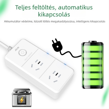 Pinhe EV töltésvédő – automatikus kikapcsolás, túláram elleni védelem, intelligens időzítő, 10A, 220–250V AC, 2500W, CCC tanúsított
