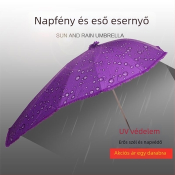 Akkumulátoros elektromos járművekhez leszerelhető UV-védő árnyékoló – nap- és esővédő (UPF > 50)