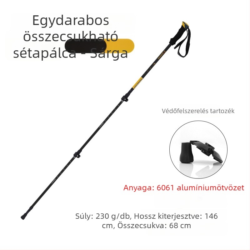 Hike Mount 8009 – ultrakönnyű túrabot alumínium ötvözet, külső zármechanizmus, súly 270 g