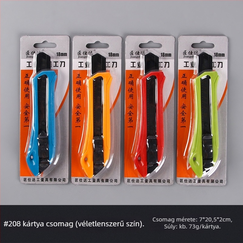 Csomagolási bontókés Hongnian A1007, SK5 acél, 75 g, penge 10,7 x 1,9 cm