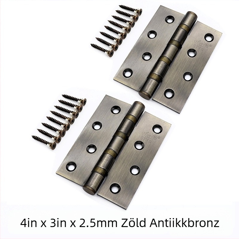 Asabi rozsdamentes acél csapágyas pánt, sík modell, csiszolt felület, modern minimalizmus