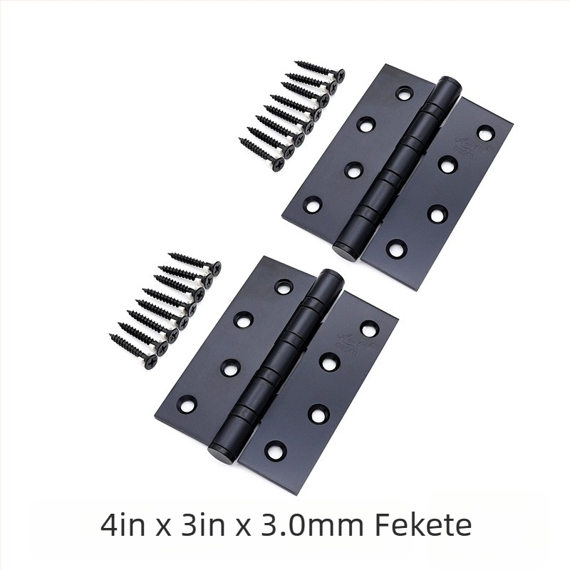Asabi rozsdamentes acél csapágyas pánt, sík modell, csiszolt felület, modern minimalizmus