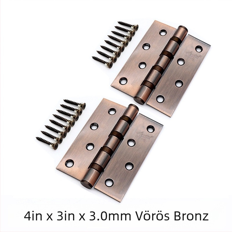 Asabi rozsdamentes acél csapágyas pánt, sík modell, csiszolt felület, modern minimalizmus