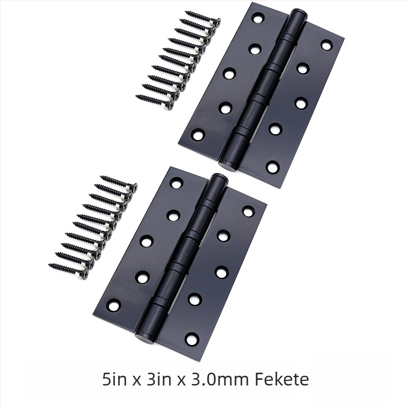 Asabi rozsdamentes acél csapágyas pánt, sík modell, csiszolt felület, modern minimalizmus
