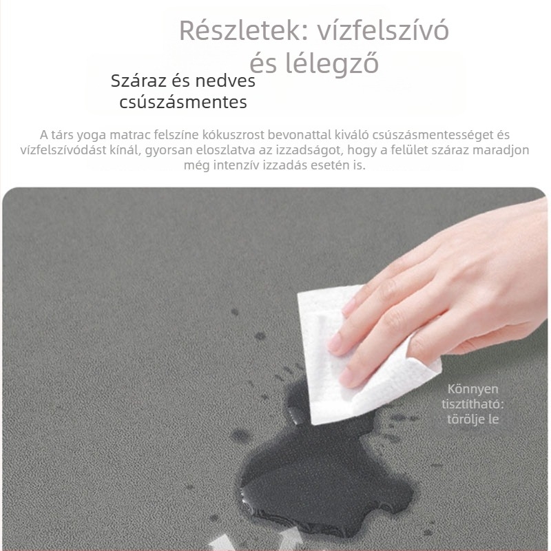 Biao King PU jóga matrac, 5 mm vastagság, 3200 g, geometriás mintázat