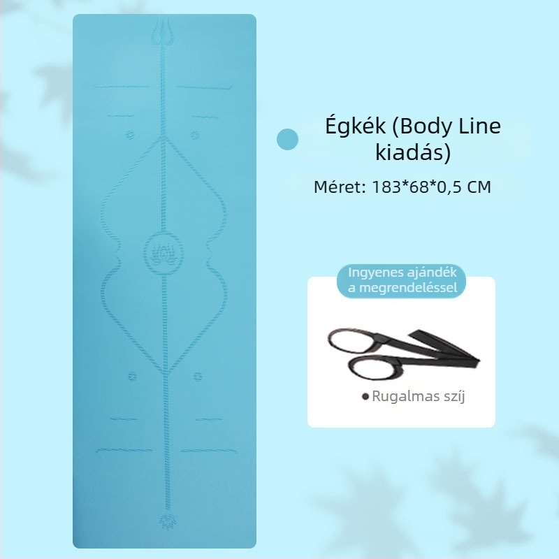 Biao King PU jóga matrac, 5 mm vastagság, 3200 g, geometriás mintázat