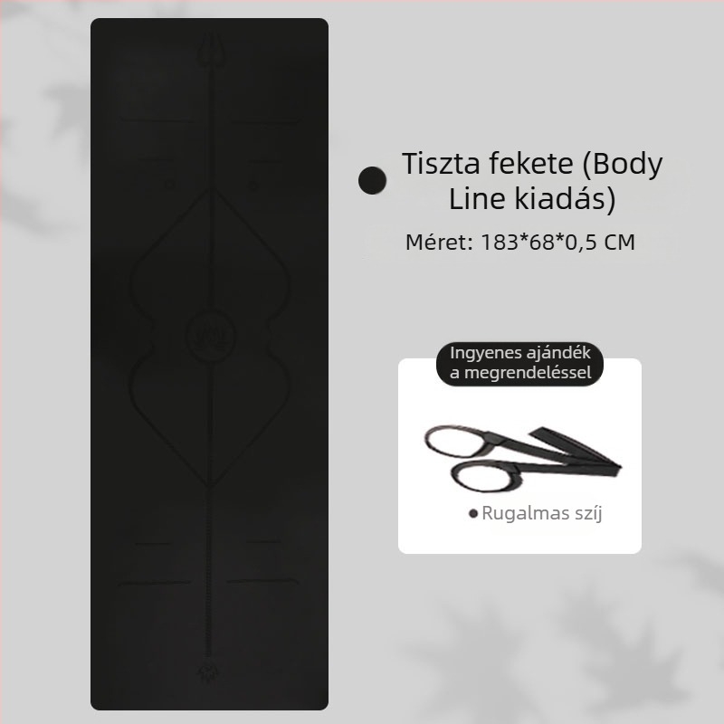 Biao King PU jóga matrac, 5 mm vastagság, 3200 g, geometriás mintázat