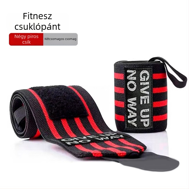 Jefferson márkájú csuklóvédő kompressziós kötés, poliészter rost, felnőtteknek, tollaslabdához, 100 darabos csomag