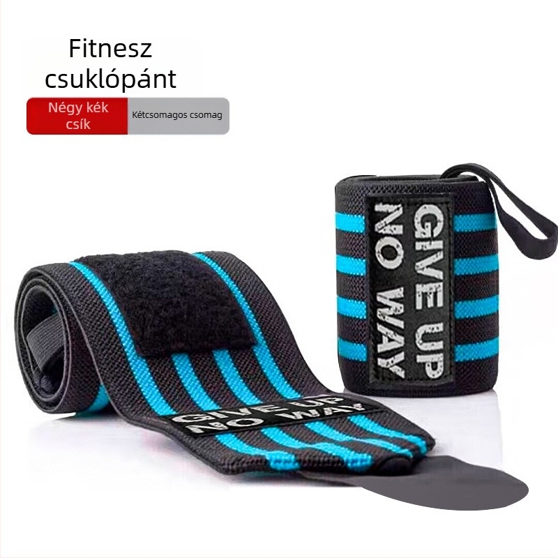 Jefferson márkájú csuklóvédő kompressziós kötés, poliészter rost, felnőtteknek, tollaslabdához, 100 darabos csomag