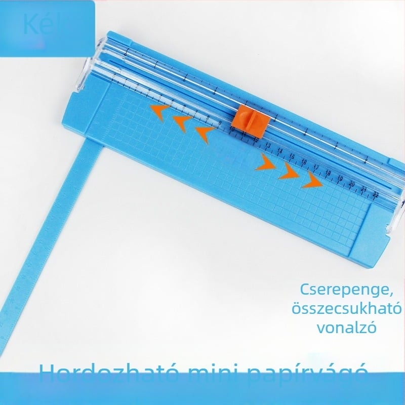Huiding műanyag kézi papírvágó, modell 1056/1057, fotópapír vágásához