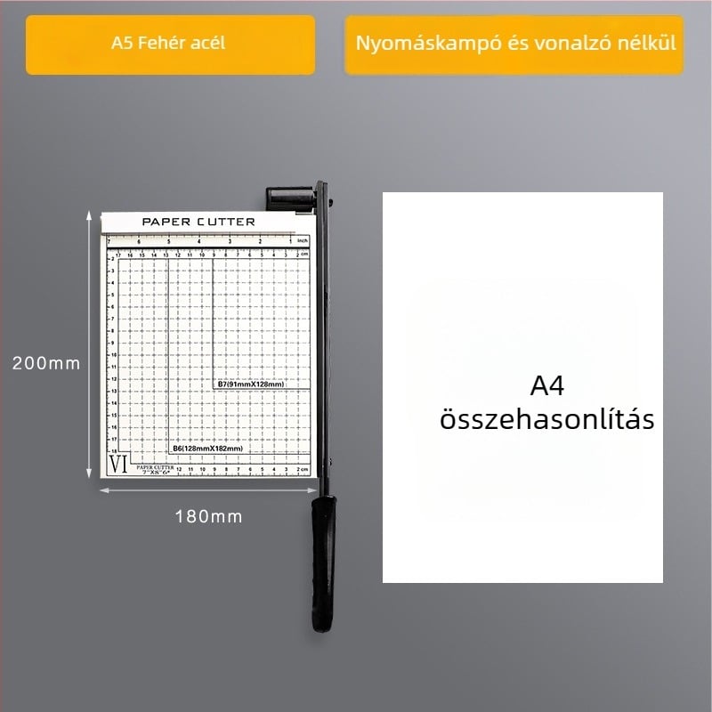Auboshang műanyag kézi papírvágó, modell 1