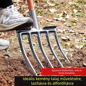 Növénytermesztéshez való vasvilla magas mangán acélból a talaj fellazításához, egységes, vastított, nehéz terhelésű villafej; Márka: Consultation; Fő értékesítési terület: Kína; Alkalmazási iparágak: Consultation