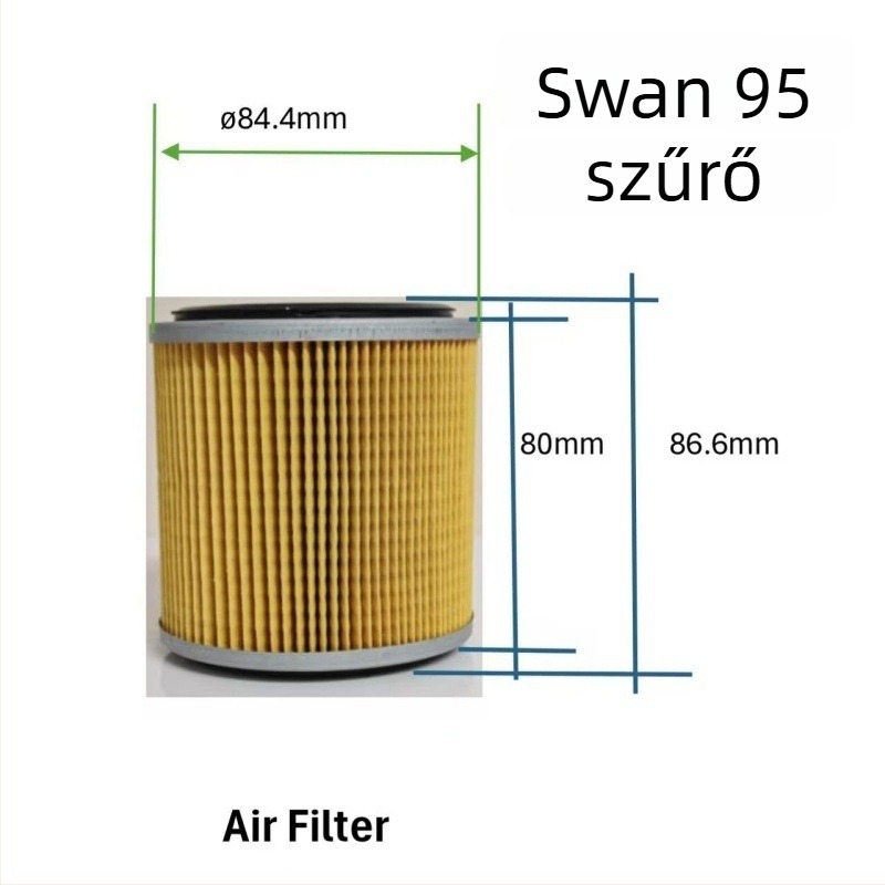 Légkompresszor-ellenőrző szelep, modell 95, öntöttvas, SWAN