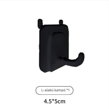 Manfield Pegboard kör alakú lyukakkal – Sokoldalú asztali tároló univerzális akasztókkal, egy szintű