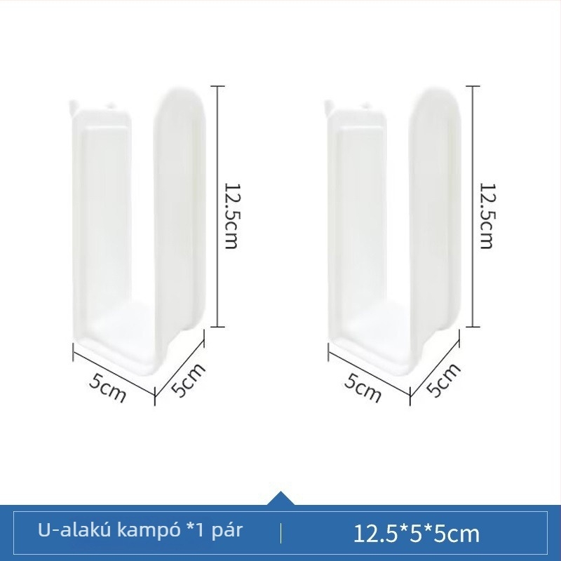 Manfield Pegboard kör alakú lyukakkal – Sokoldalú asztali tároló univerzális akasztókkal, egy szintű