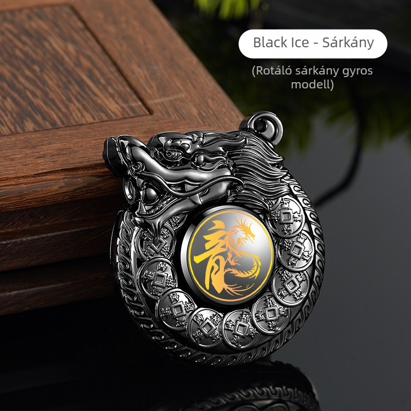 Fém öngyújtó butánnal, modern minimál stílus, újrahasználható.