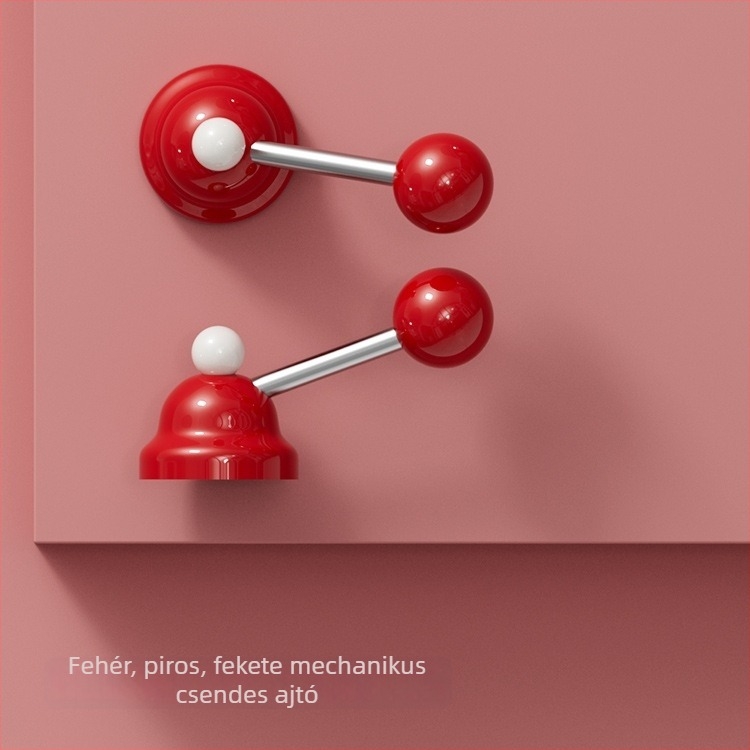 BAGB Ding Dong kilincs zár, cink ötvözet + 304 rozsdamentes acél, belső ajtókhoz, hálószobaajtókhoz, fa és üvegajtókhoz