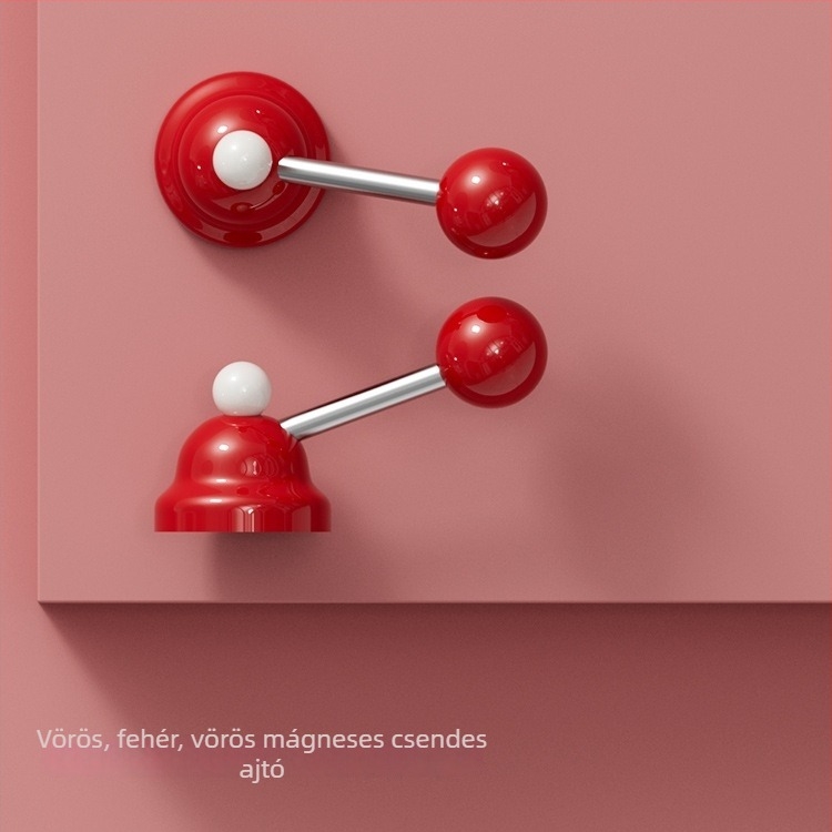 BAGB Ding Dong kilincs zár, cink ötvözet + 304 rozsdamentes acél, belső ajtókhoz, hálószobaajtókhoz, fa és üvegajtókhoz