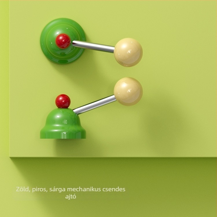 BAGB Ding Dong kilincs zár, cink ötvözet + 304 rozsdamentes acél, belső ajtókhoz, hálószobaajtókhoz, fa és üvegajtókhoz