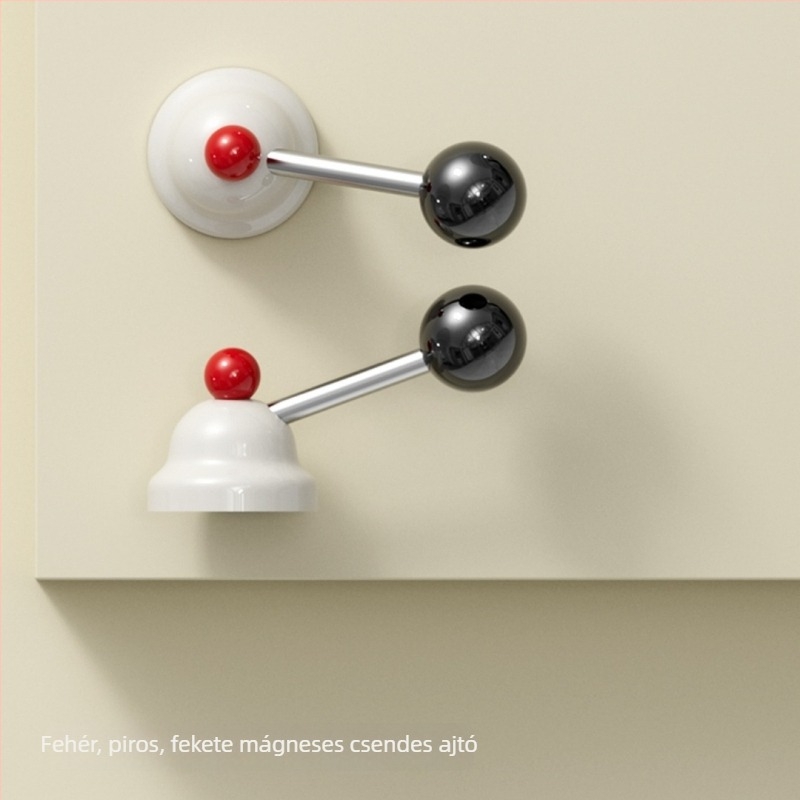 BAGB Ding Dong kilincs zár, cink ötvözet + 304 rozsdamentes acél, belső ajtókhoz, hálószobaajtókhoz, fa és üvegajtókhoz