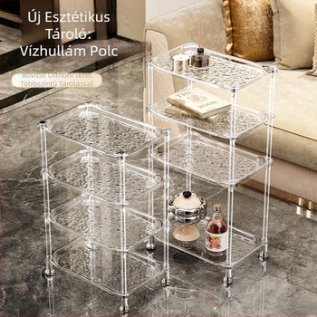 Sarokállvány tároló fürdőszobába és nappaliba, műanyagból, többszintes, könnyű luxus stílus, multifunkcionális, modellek SW8523, SW8524, SW8525, SW8523A, SW8524A, SW8323, SW8324