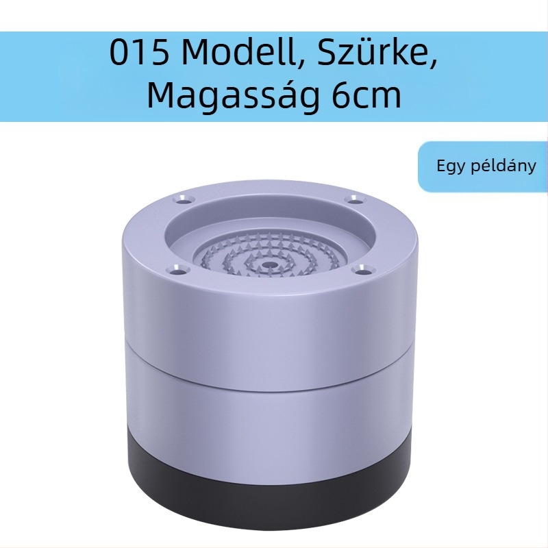 Mosógép és hűtő alátámasztó talp – csúszásmentes, állítható, szerelés nélkül; műanyag anyag