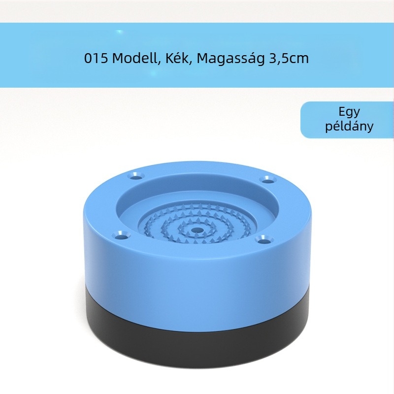 Mosógép és hűtő alátámasztó talp – csúszásmentes, állítható, szerelés nélkül; műanyag anyag