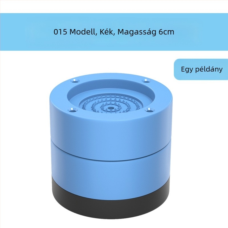 Mosógép és hűtő alátámasztó talp – csúszásmentes, állítható, szerelés nélkül; műanyag anyag