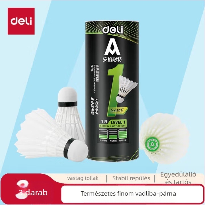 Deliangernet tollaslabda ütő, 2 darabos készlet, 95–100 g, egyenes ütés, amatőröknek és junioroknak