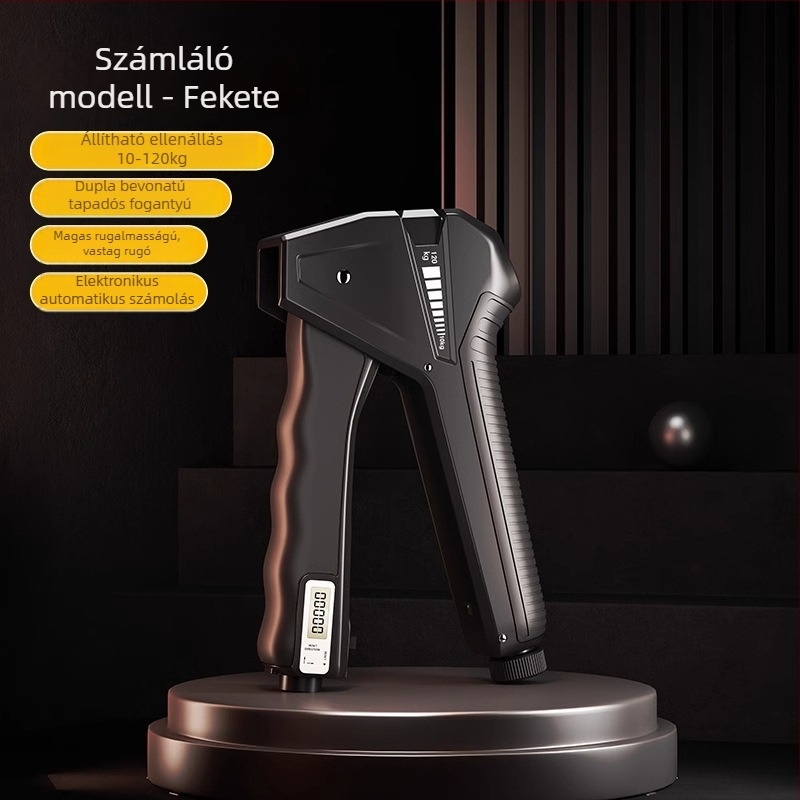 Fogáserő-edző ABS-korpussal, állítható számoló modell és habmodell, átfogó edzéshez