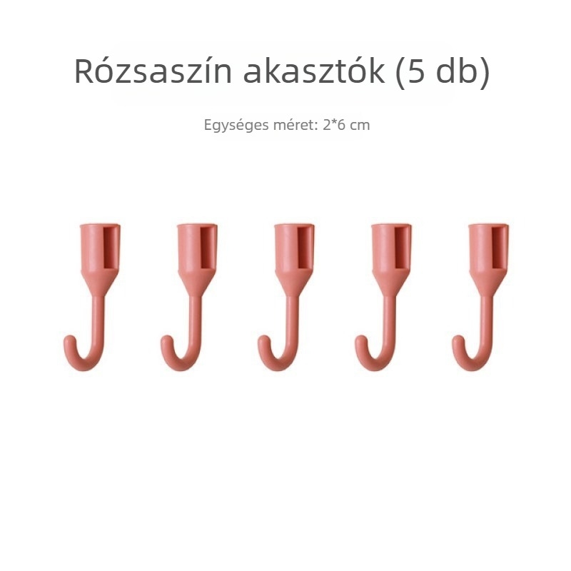 PS anyagú falra akasztható tároló — lyukmentes, falra szívó rögzítés, 1 polc, egyszerű és modern stílus